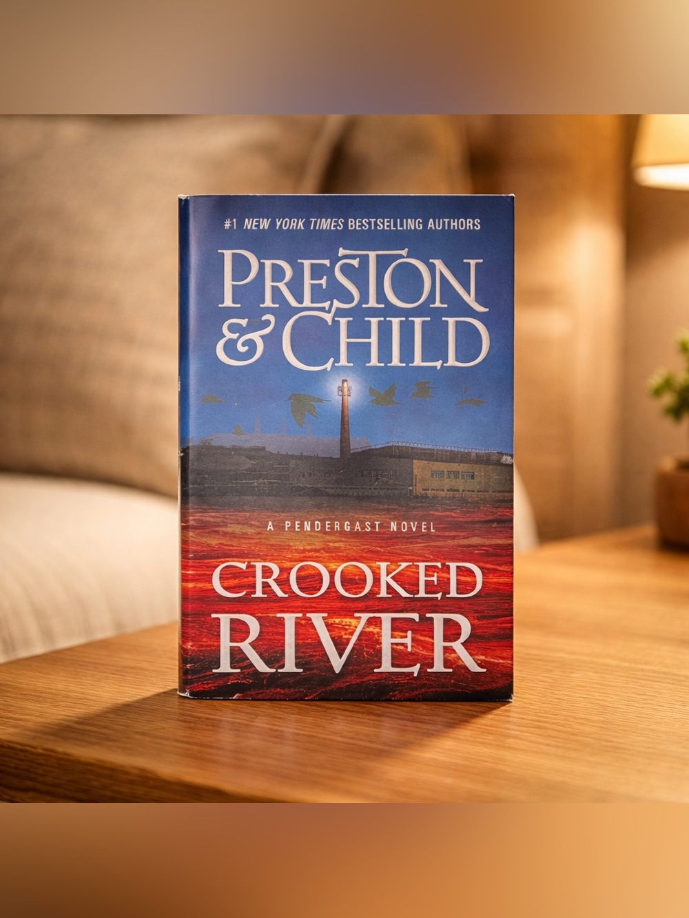Preston & Child 'Crooked River' Book